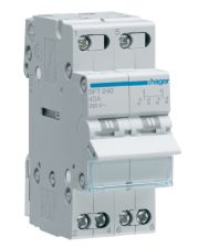 Переключатель Hager SFT240 2P 40А/230В 2м I-0-II