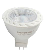 LED лампочка G-6-3000-GU5.3 6Вт Евросвет 3000K, GU5.3