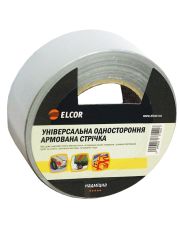 Універсальна армована стрічка Elcor 40206769 UNTPL5010 50мм (10м) сіра