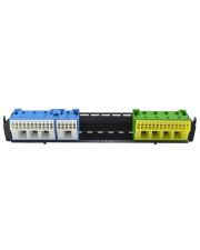 Шини (з утримувачем) РЕ та N Hager VZ462 для 2-рядних щитків Volta