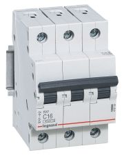 Электро-автомат RX³ 4,5кА 25А 3п C, Legrand