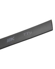Черная термоусадочная трубка IEK UDRS-D18-1-K02 ТТУ 18/9 (1м)