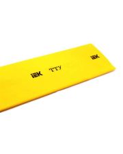 Желтая термоусадочная трубка IEK UDRS-D35-50-K05 ТТУ 35/17,5 (50м/рол)