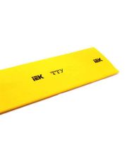 Желтая термоусадочная трубка IEK UDRS-D28-50-K05 ТТУ 28/14 (50м/рол)