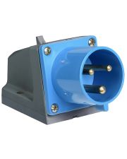 Стационарная силовая вилка IEK ССИ-523 (2Р+РЕ) 32А 220V IP44