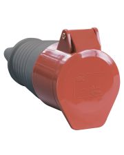 Трехфазный разъем на кабель IEK ССИ-225 (3Р+PЕ+N) 32А 380V IP44