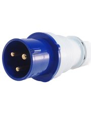 Силовой штекер на кабель WALTHER WL230306 (2P+E) 32А 230V IP44