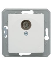 Розетка TVR 0dB белая KE10PW-B, ТЕМ