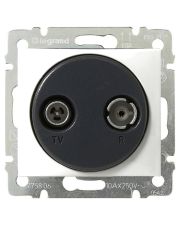Механизм розетки TV-R Valena белый