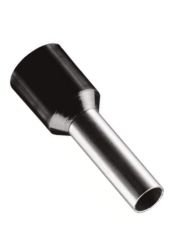Наконечник-гільза Е6012 6,0мм2 (чорний, 20шт) IEK
