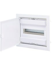 Металлопластиковый электрощит ETI 001101025 ECG14 12+2 М с металлической белой дверцей