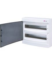 Наружный модульный щит ETI 001101081 ECT 2x18PT 36 М с прозрачной дверцей