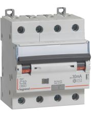 Дифференциальный выключатель Legrand (411189) 3P+N C 32A 30мA AC