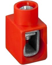Клема кінцева Elektro-Plast 1х2, 5мм червона (100шт.)