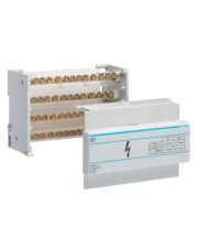 Блок разветвительный Hager 125A (вход 1х35мм2; выход 1х25мм2+10х16мм2)