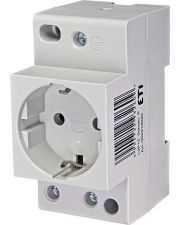 Розетка на DIN-рейку ETI 002414020 t-2P+Z Schuko (P)