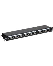 Патч-панель кат.5Е STP, 24 порти (Dual) 1U, ITK
