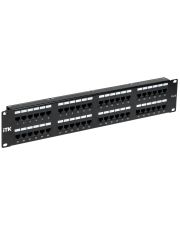 Патч-панель кат.6 UTP, 48 портів (Dual) 2U, ITK