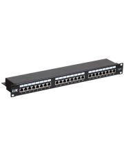Патч-панель кат.6 STP, 24 порти (Dual) 1U, ITK