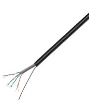 Кабель Logicpower Cat. 5e UTP 4x2x0.50мм CU 305м. зі сталевим дротом 1x1.4мм