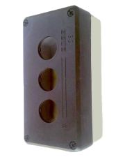 Корпус кнопочного поста 3 места, EMAS