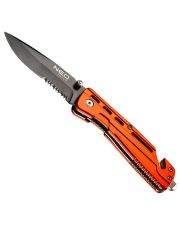 Складной нож Neo Tools 63-026 с фиксатором и чехлом