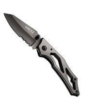 Складной нож Neo Tools 63-025  с фиксатором титановый