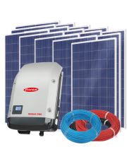 Комплект для СЭС из 36 модулей Amerisolar с инвертором FRONIUS на 10кВт