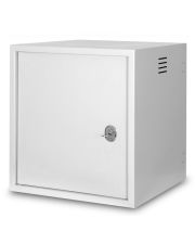 Антивандальна серверна шафа DIGITUS DN-1907U-6/6-AV-1 19'' 7U 600x600мм з механічним замком та металевими дверима IP20