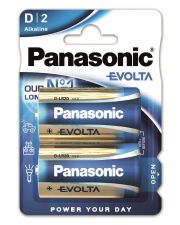 Батарейка Panasonic Evolta D BLI 2 Alkaline LR20EGE/2BP (2 шт)