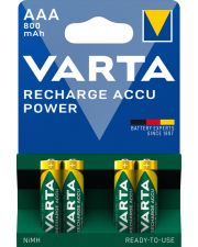 Аккумуляторные батарейки Varta ACCU AAA 800mAh (блистер 4шт)