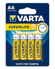 Батарейка сольова Varta Superlife AA (блістер 4шт)