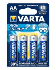 Батарейка Varta HIGH Energy AA (блістер 4шт)