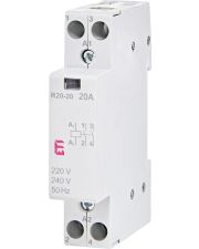Контактор ETI 002461210 R 20-20 230V AC 20A (AC1)