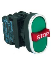 Аварийная кнопка тройная EMAS B121B30YY «STOP» (2НО+1НЗ) 