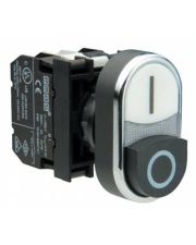 Выступающая сдвоенная кнопка EMAS CM102K21HB (1НО+1НЗ) 