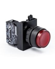 Выступающая нажимная кнопка EMAS CP200HK (1НЗ) красная