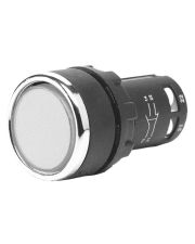Моноблочная кнопка EMAS MB102DB (1НО+1НЗ) белая