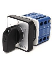 Кулачковый переключатель полюсов EMAS PSA010KD334S реверсивный (1-0-2) 10А