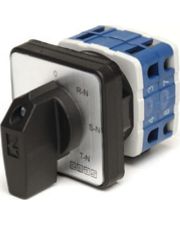 Кулачковый переключатель вольтметра EMAS PSA010OK421S четырехпозиционный (3 фазы/нейтраль) 10А