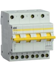 Трехпозиционный разъединитель IEK MPR10-4-025 ВРТ-63 4P 25А