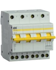 Трехпозиционный разъединитель IEK MPR10-4-032 ВРТ-63 4P 32А