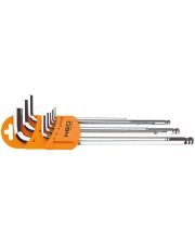Набор шестигранных ключей Neo Tools 09-515 1.5-10мм (9шт)
