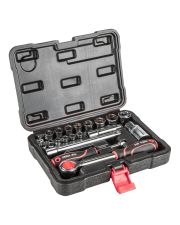Набор сменных головок Top Tools 38D520 1/4'' 3/8'' (20шт)