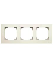 Трипостова рамка ABB Sky 8573 BL (біла)