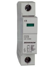 Защитный разрядник Schrack IS010446 UAS класс С 1P 25kA 280В