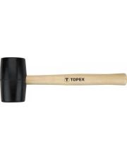 Резиновая киянка TOPEX 02A344 Ø58мм с деревянной рукояткой 450г