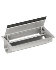 Лючок с розеточным блоком Schneider Electric ISM20410 на 5 постов 45х45
