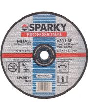 Абразивный отрезной круг по металлу SPARKY 230x3x22.2 A60R