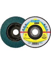 Лепестковый тарельчатый шлифкруг KLINGSPOR 125х22.1 P40 SMT 324